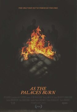 Cartel de As The Palaces Burn