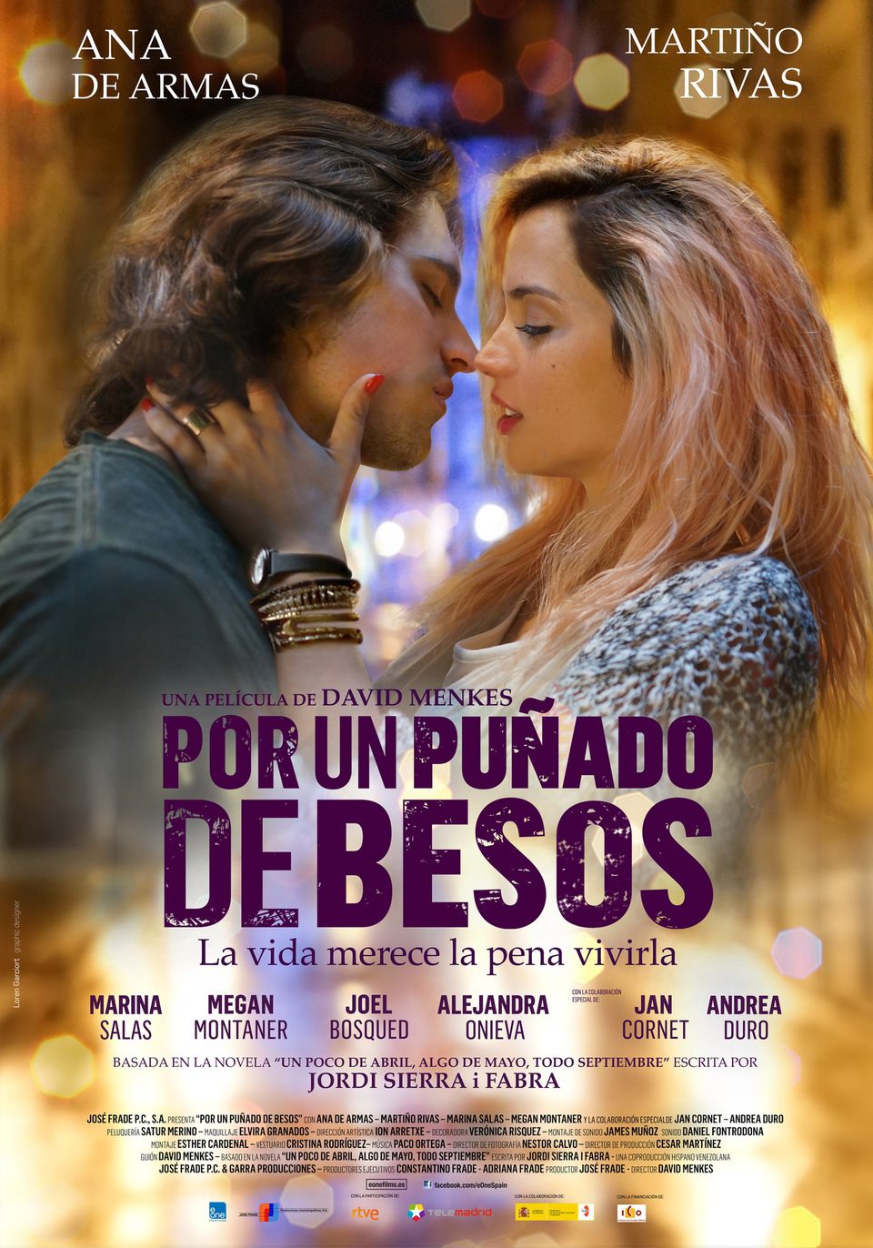 Cartel de Por un puñado de besos - España