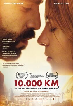 Cartel de 10.000 Km