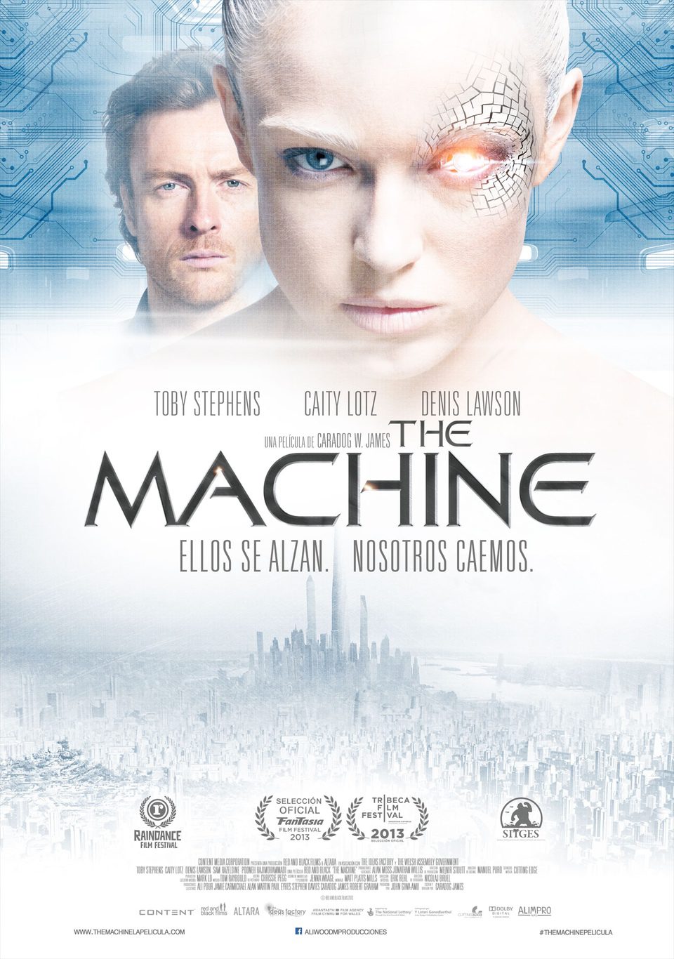 Cartel de The Machine - España