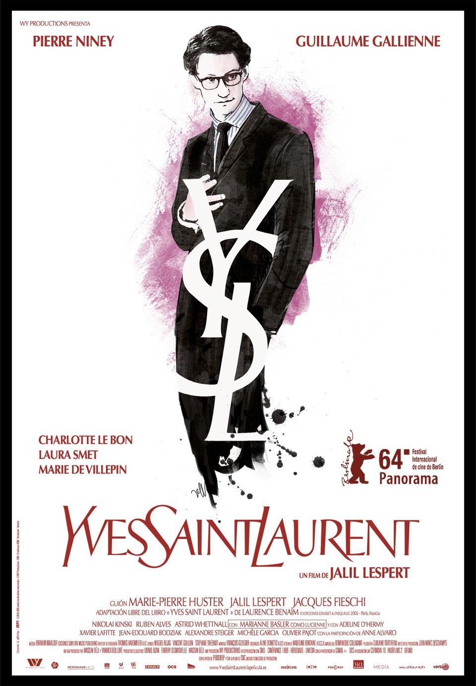 Cartel de Yves Saint Laurent - España