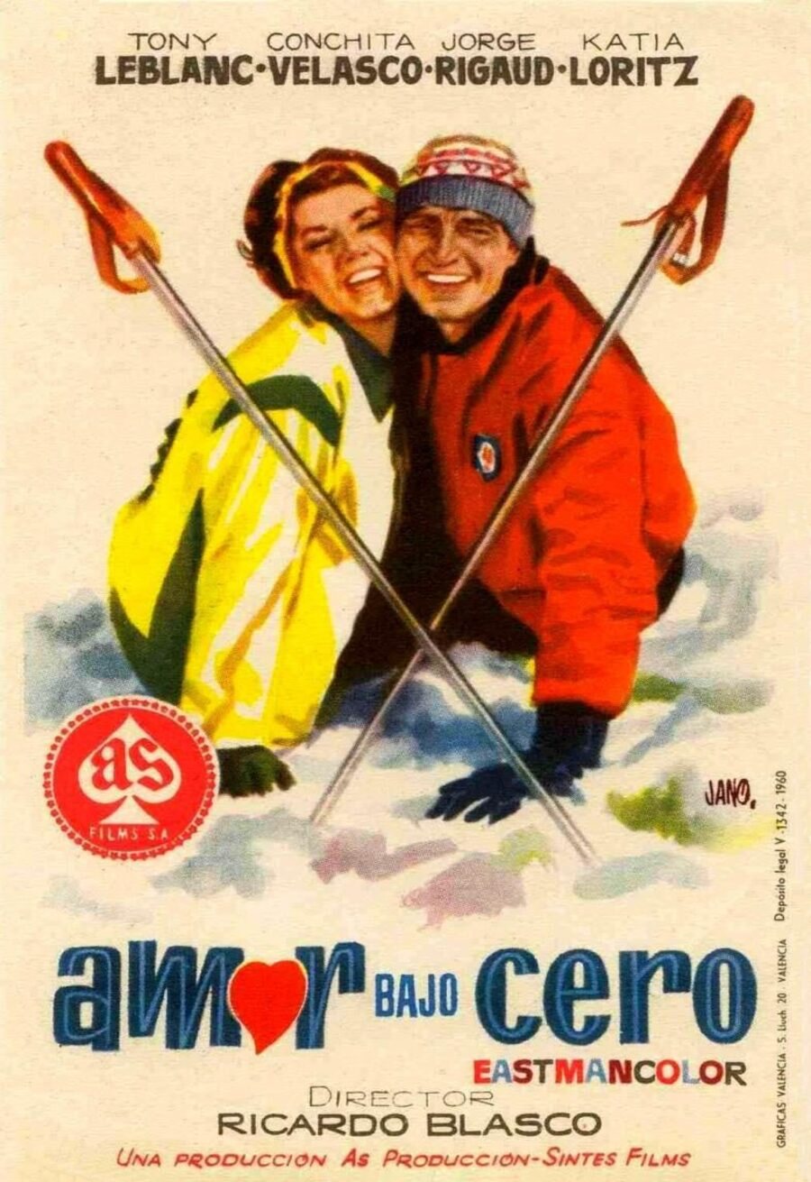 Cartel de Amor bajo cero - España