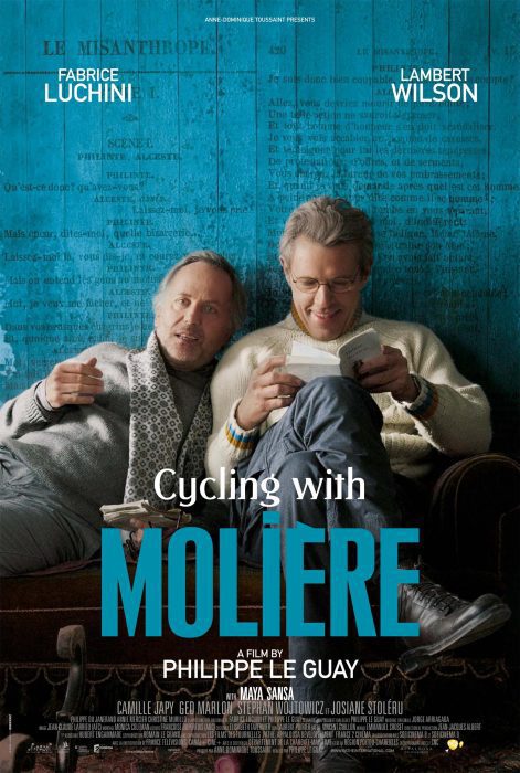 Cartel de Molière en bicicleta - Reino Unido