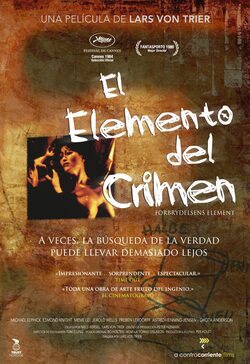 Cartel de El elemento del crimen