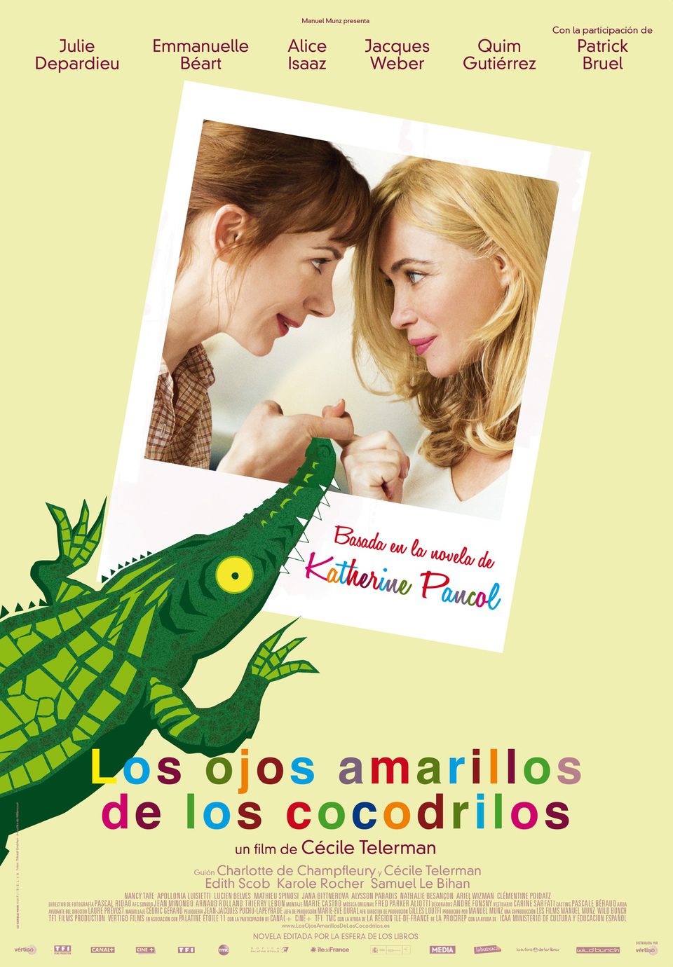 Cartel de Los ojos amarillos de los cocodrilos - España