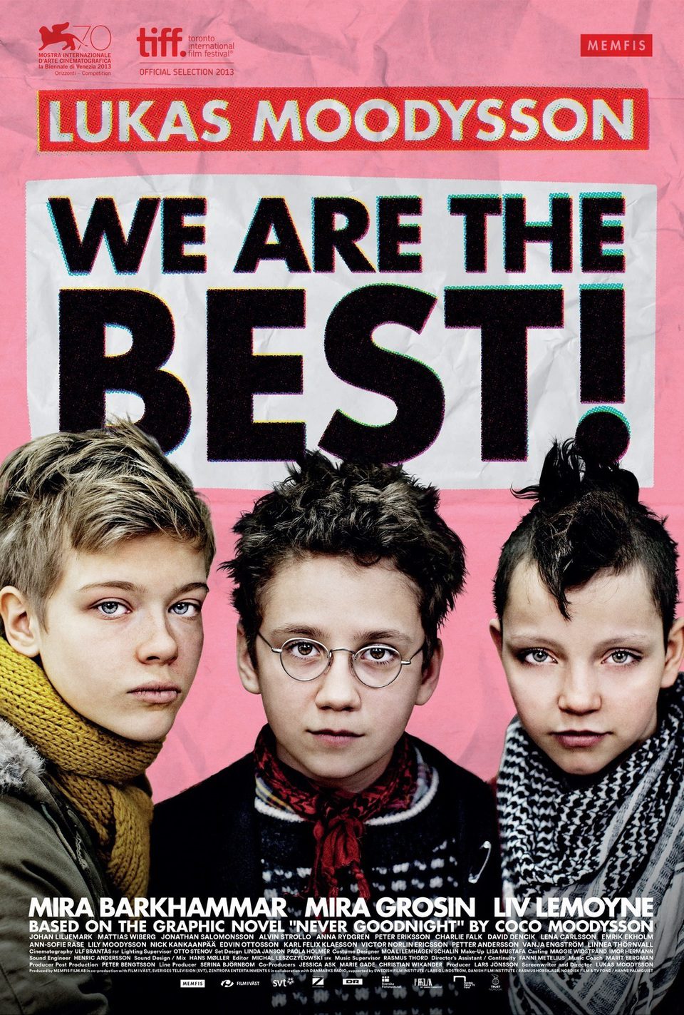 Cartel de We Are the Best! - EEUU