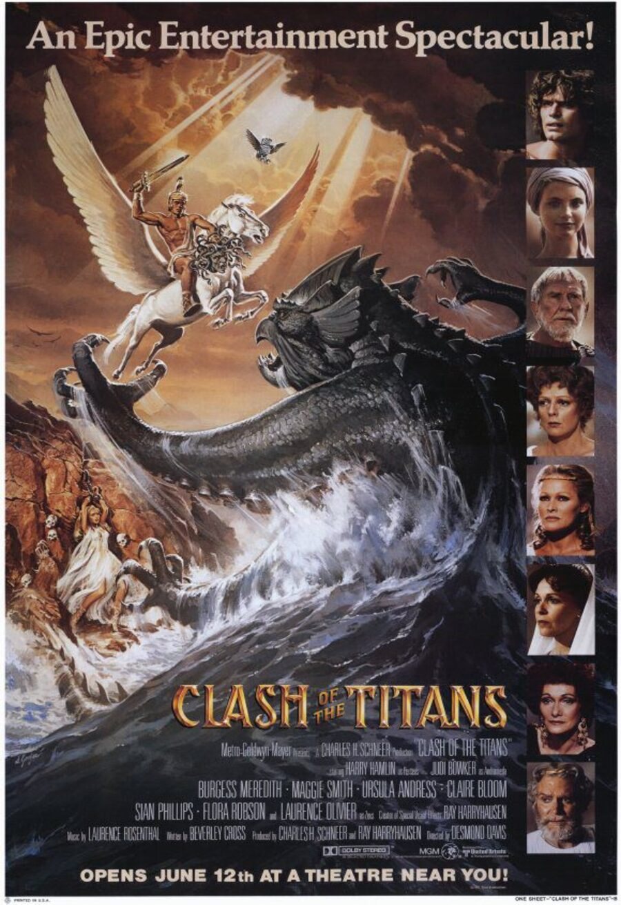 Cartel de Furia de titanes - 