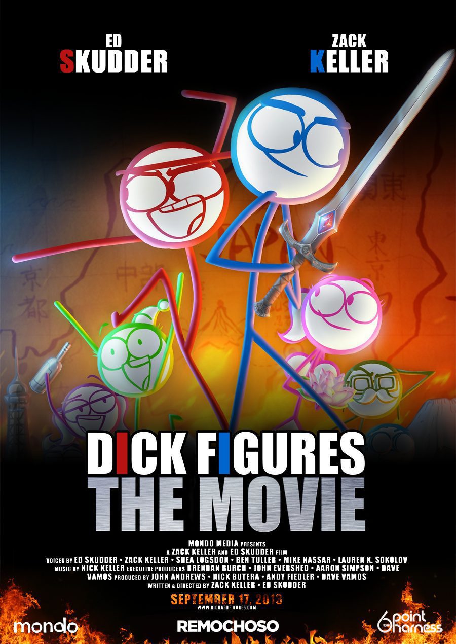 Cartel de Dick Figures: The Movie - Estados Unidos