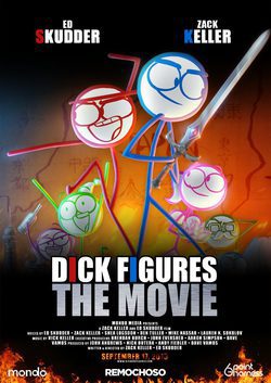 Cartel de Dick Figures: The Movie