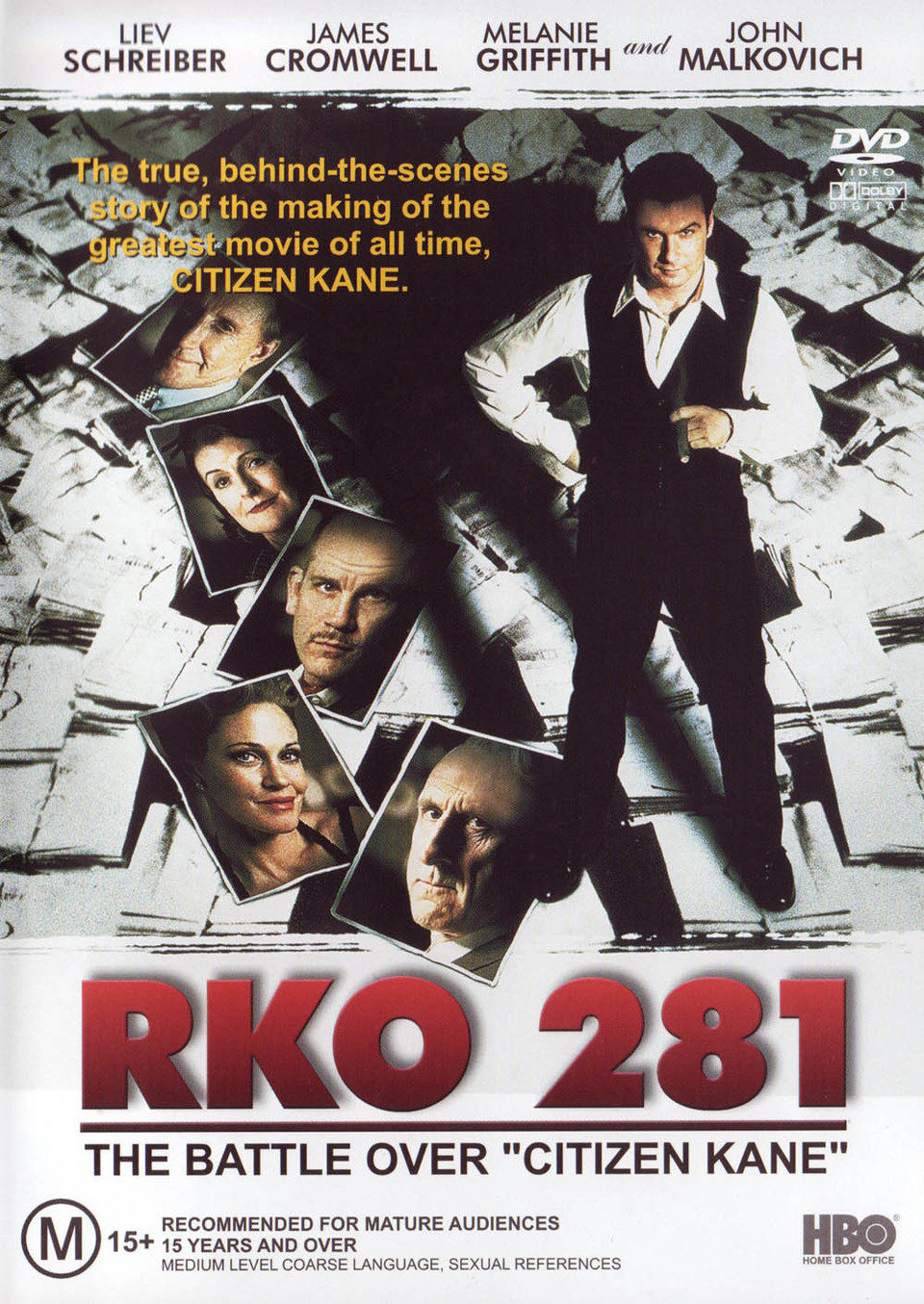 Cartel de RKO 281: La Batalla por Ciudadano Kane - Estados Unidos