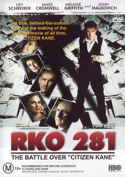 Cartel de RKO 281: La Batalla por Ciudadano Kane