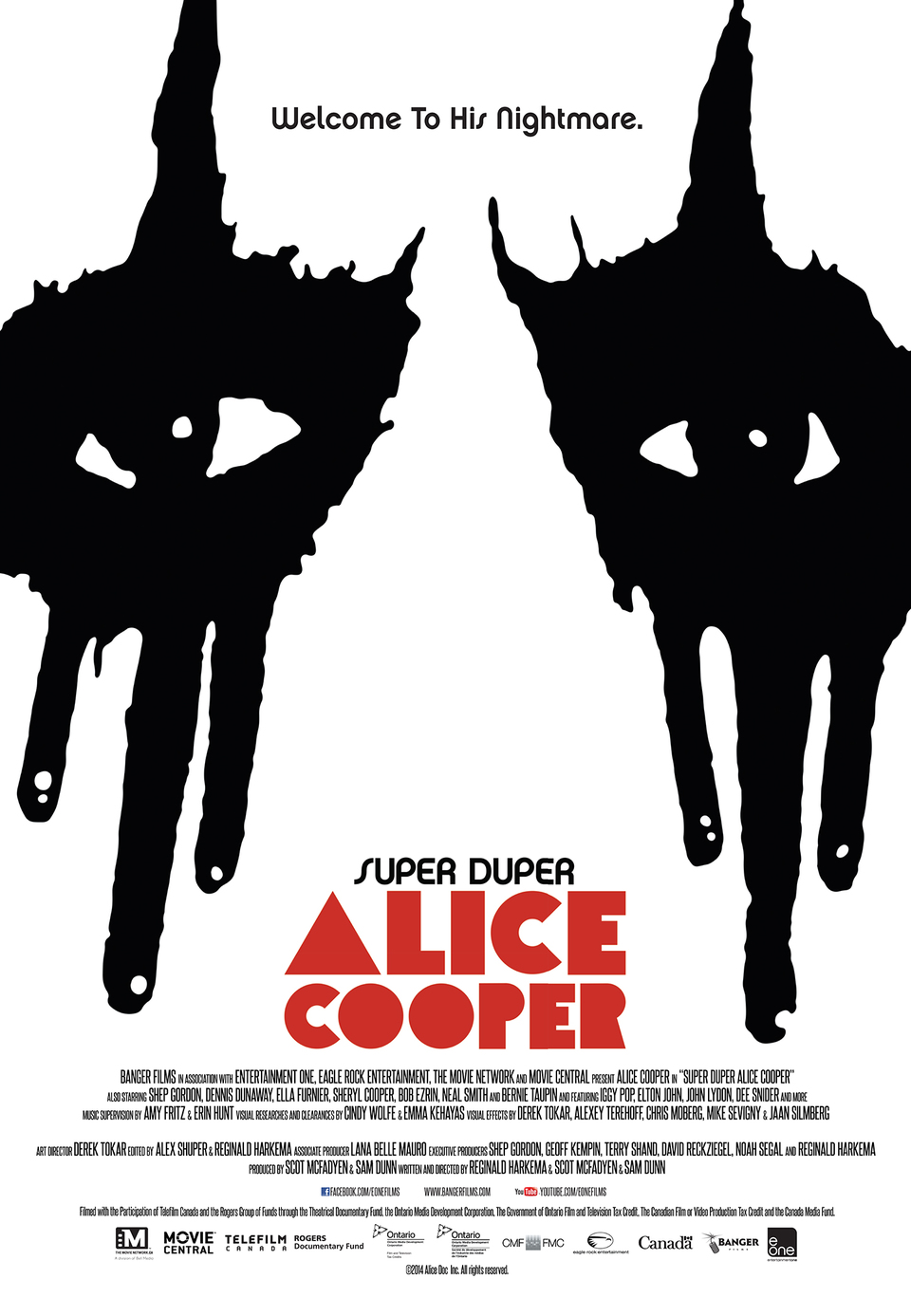 Cartel de Super Duper Alice Cooper - Canadá