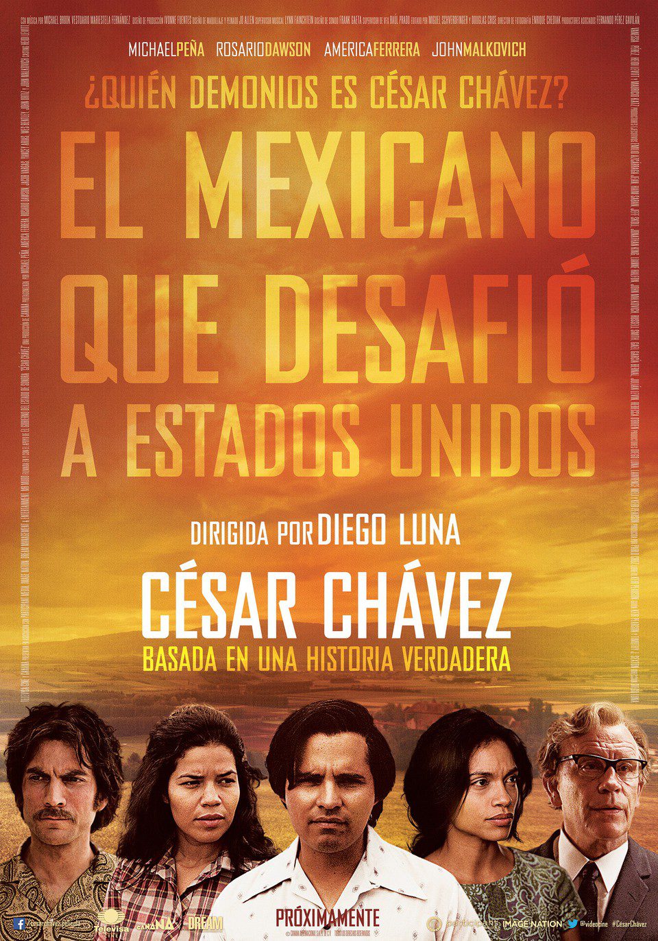 Cartel de César Chávez - México