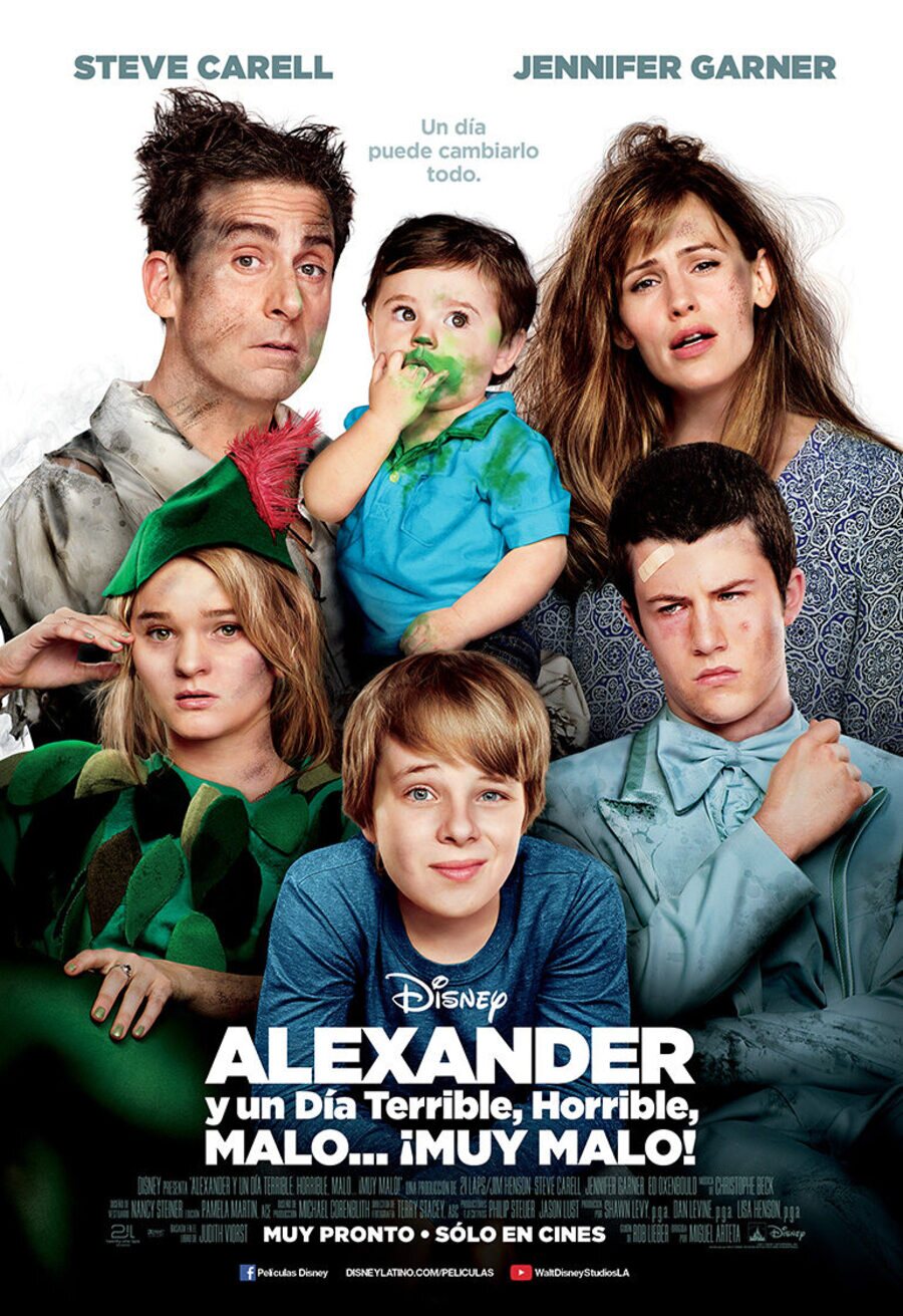 Cartel de Alexander y el día terrible, horrible, espantoso, horroroso - México