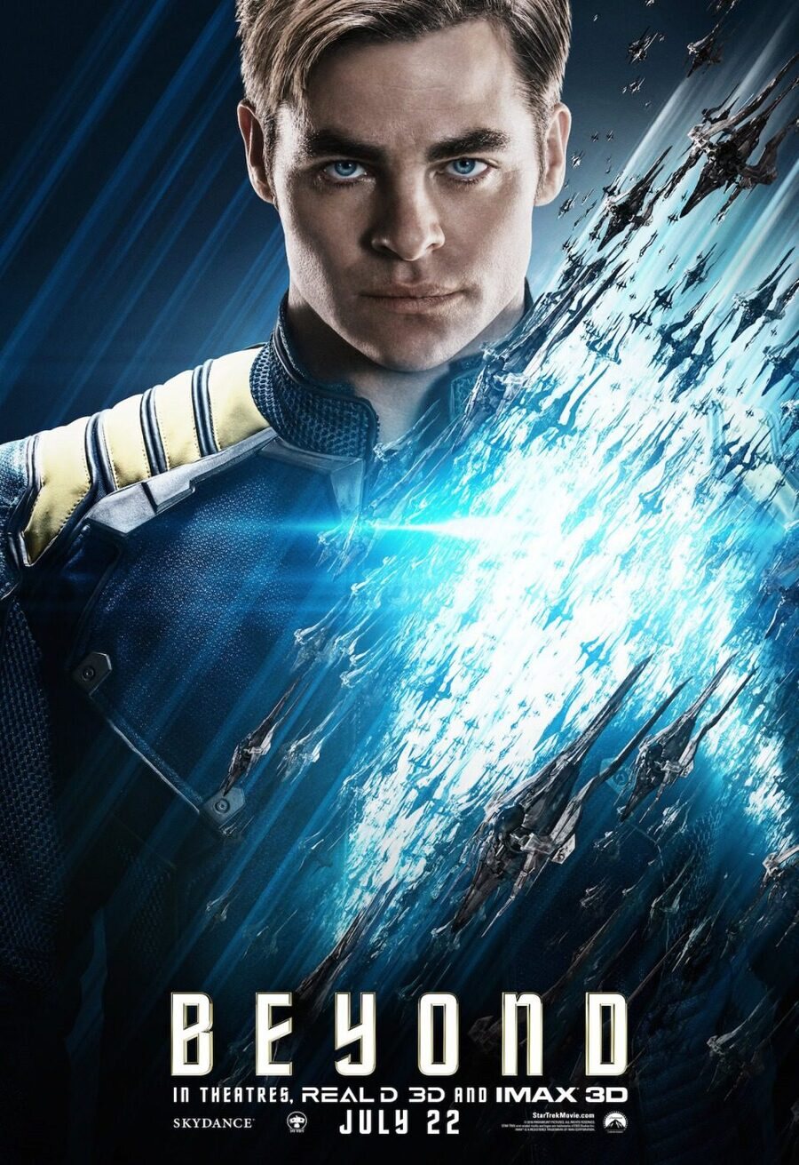 Cartel de Star Trek: Más allá - Capitán Kirk