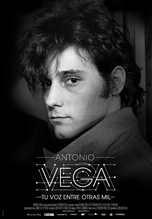 Cartel de Antonio Vega. Tu voz entre otras mil - España