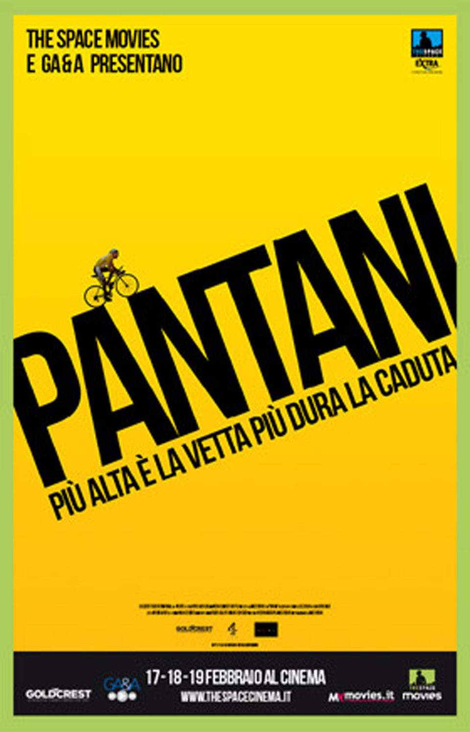 Cartel de Pantani: The Accidental Death Of A Cyclist - Italia