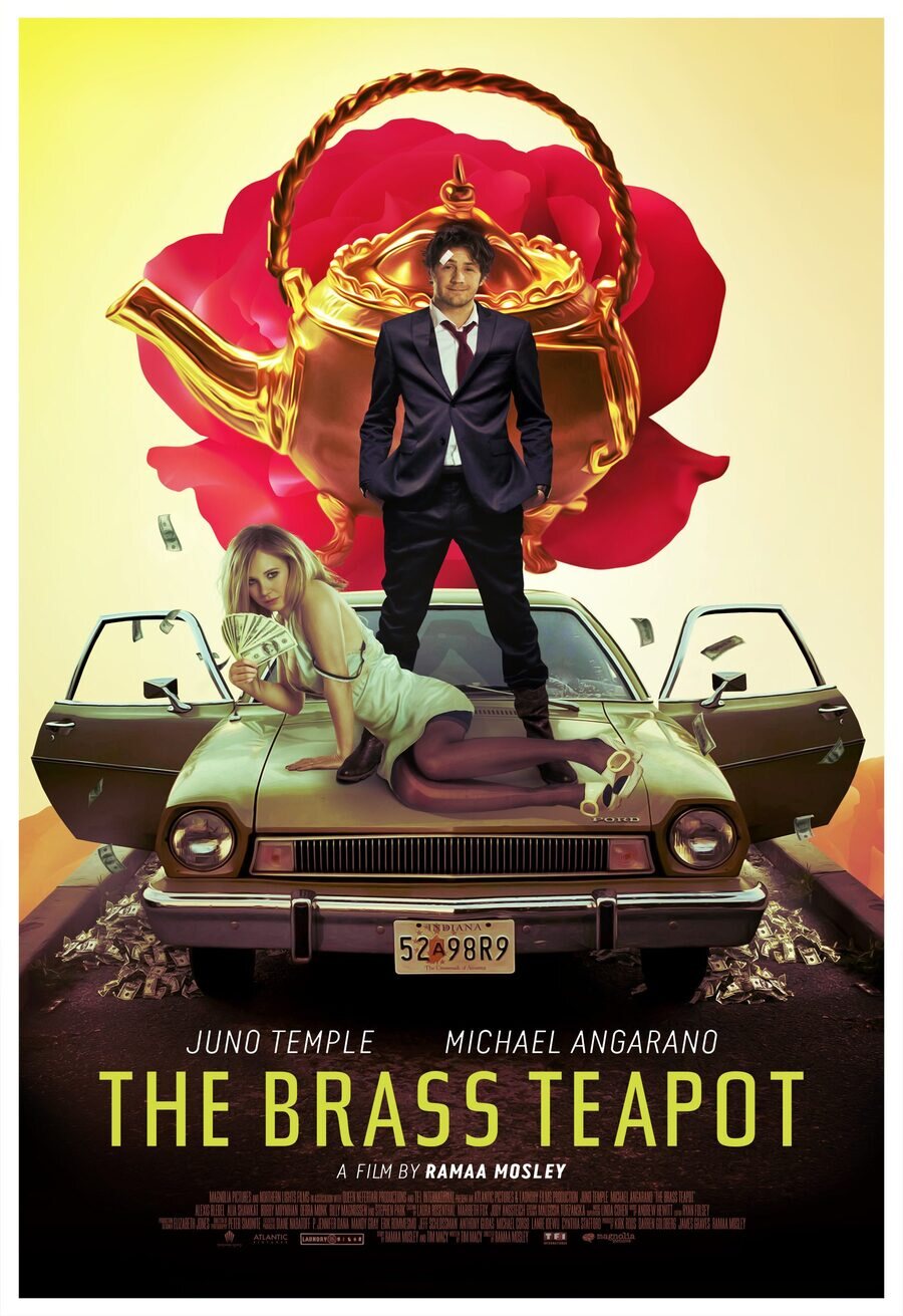 Cartel de The Brass Teapot - Estados Unidos