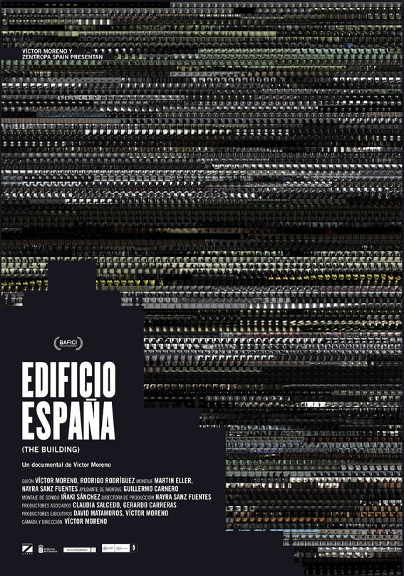 Cartel de Edificio España - España