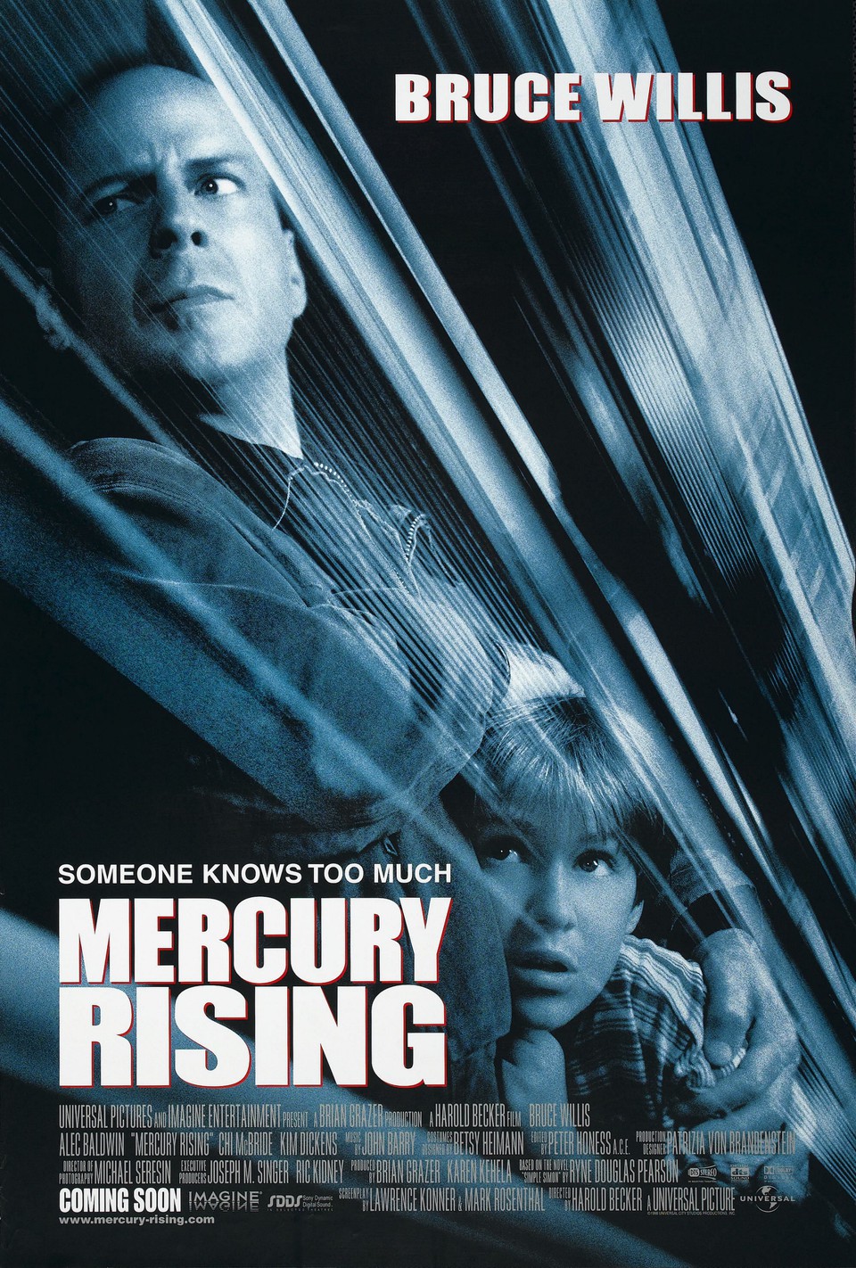 Cartel de Mercury Rising (Al rojo vivo) - EEUU