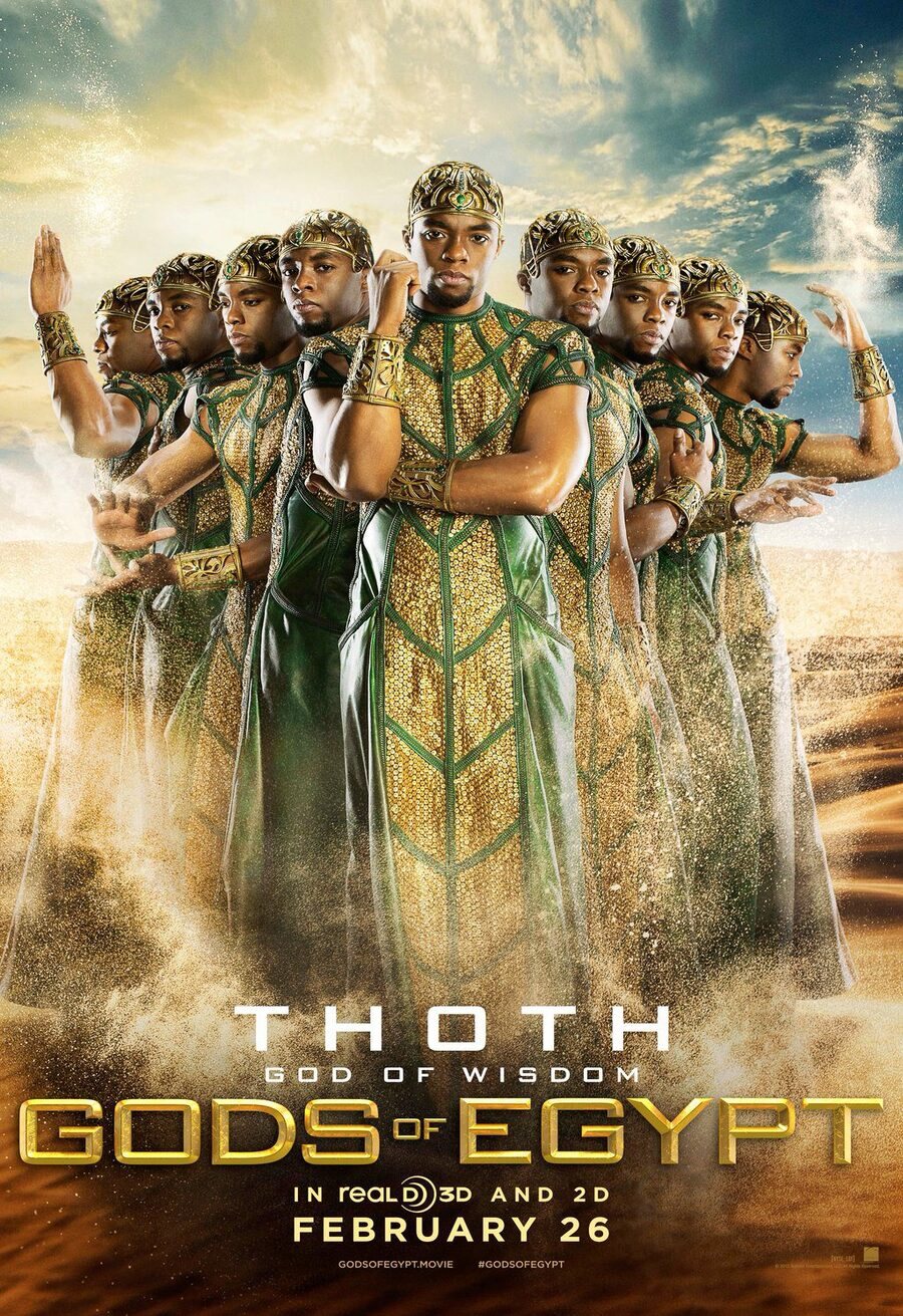 Cartel de Dioses de Egipto - UK Thoht