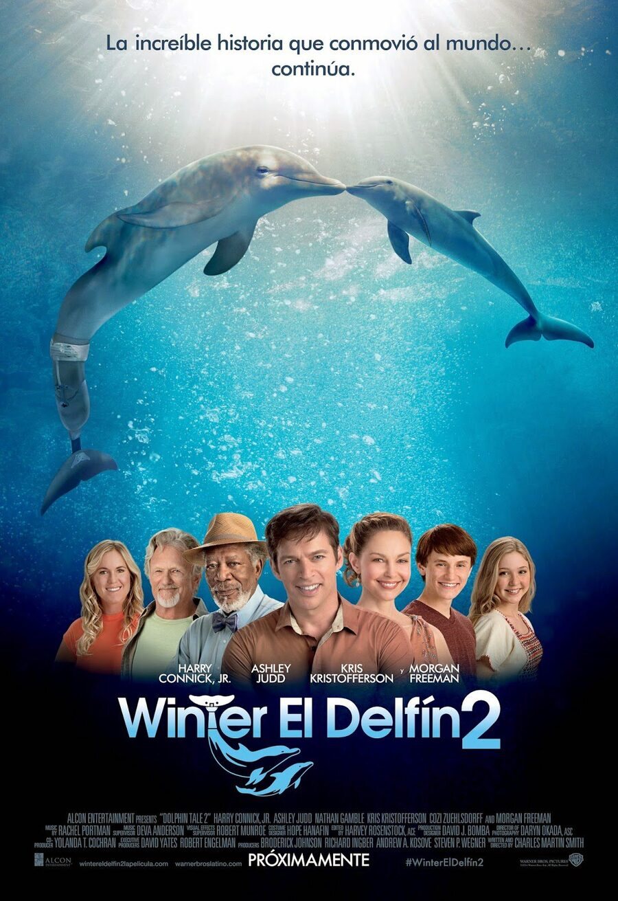 Cartel de La gran aventura de Winter el delfín 2 - México