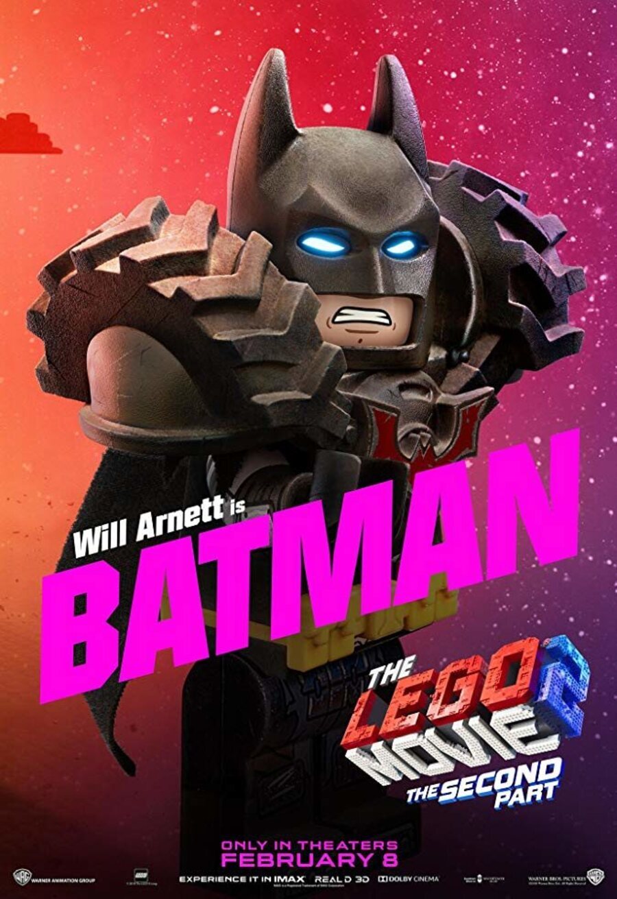 Cartel de La LEGO Película 2 - Póster Batman