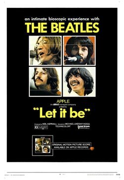 Cartel de Let it Be