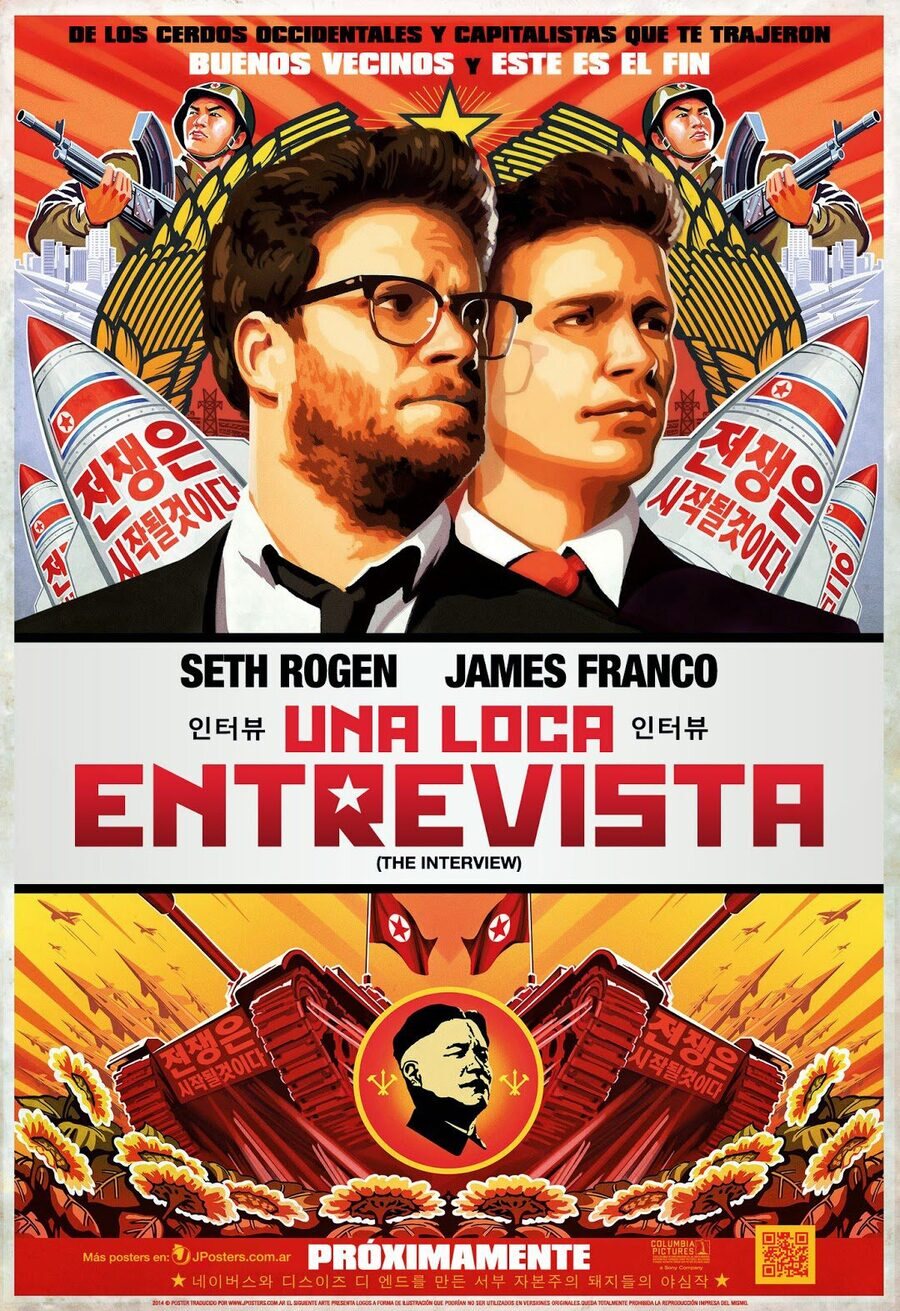Cartel de The Interview - México
