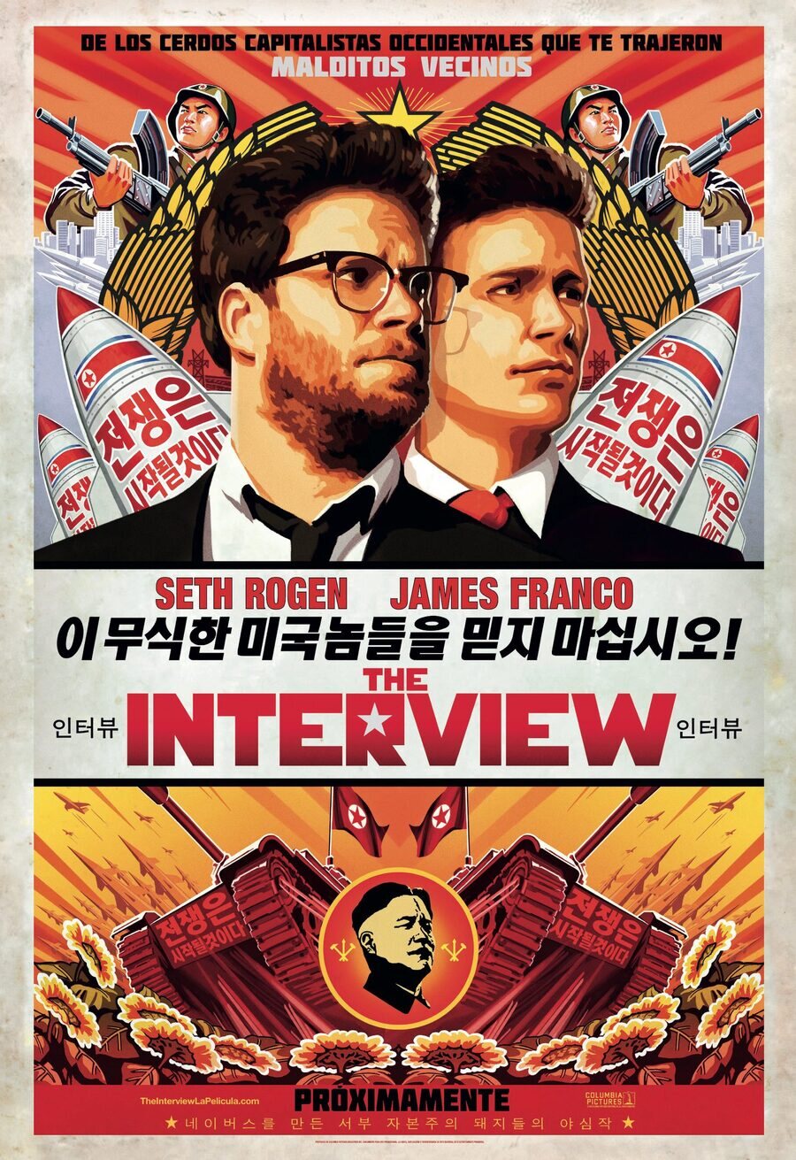 Cartel de The Interview - España