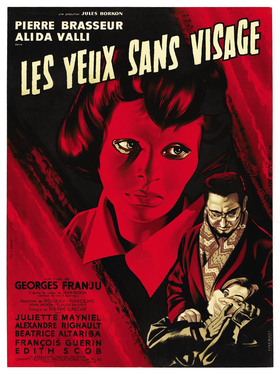 Cartel Francia de &#39;Los ojos sin rostro (1960)&#39; - eCartelera