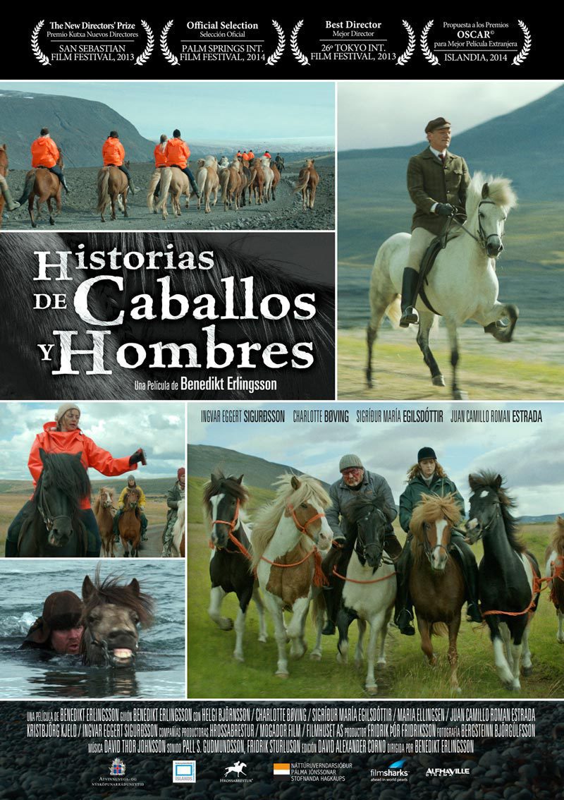Cartel de De caballos y hombres - México