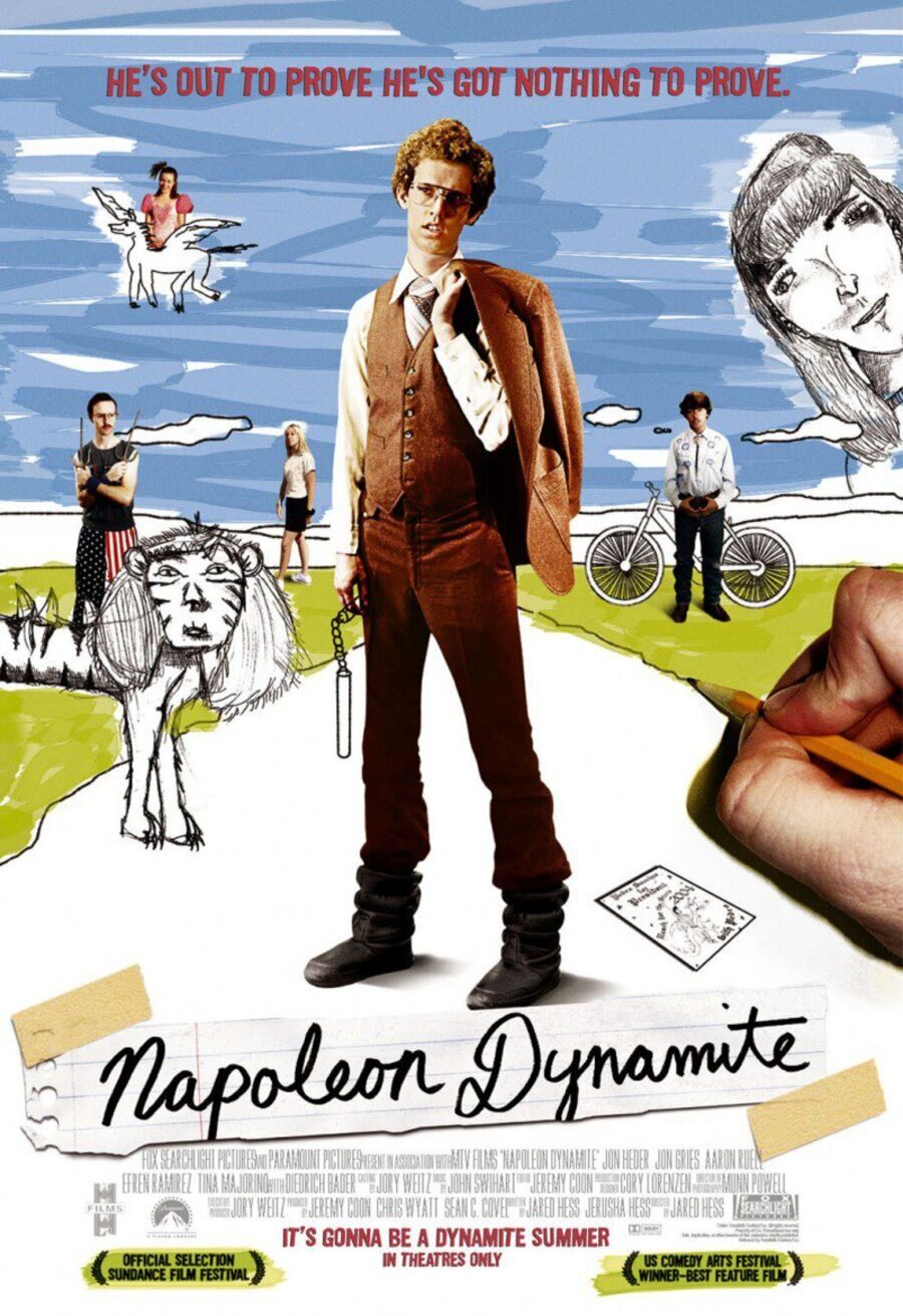 Cartel de Napoleon Dynamite - Estados Unidos