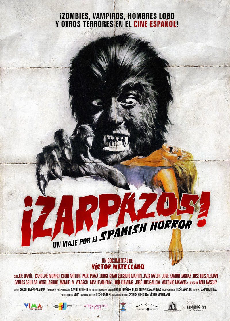 Cartel de ¡Zarpazos! Un viaje por el Spanish Horror - España