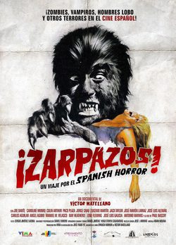 Cartel de ¡Zarpazos! Un viaje por el Spanish Horror