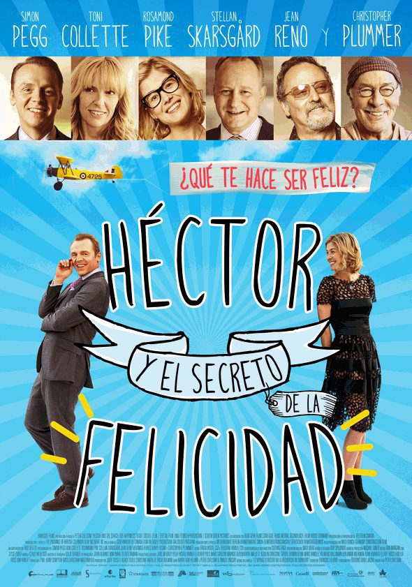 Cartel de Héctor y el secreto de la felicidad - España
