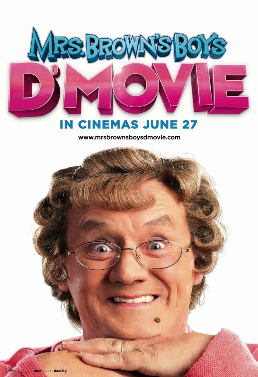 Cartel de Mrs. Brown's Boys D'Movie - Reino Unido