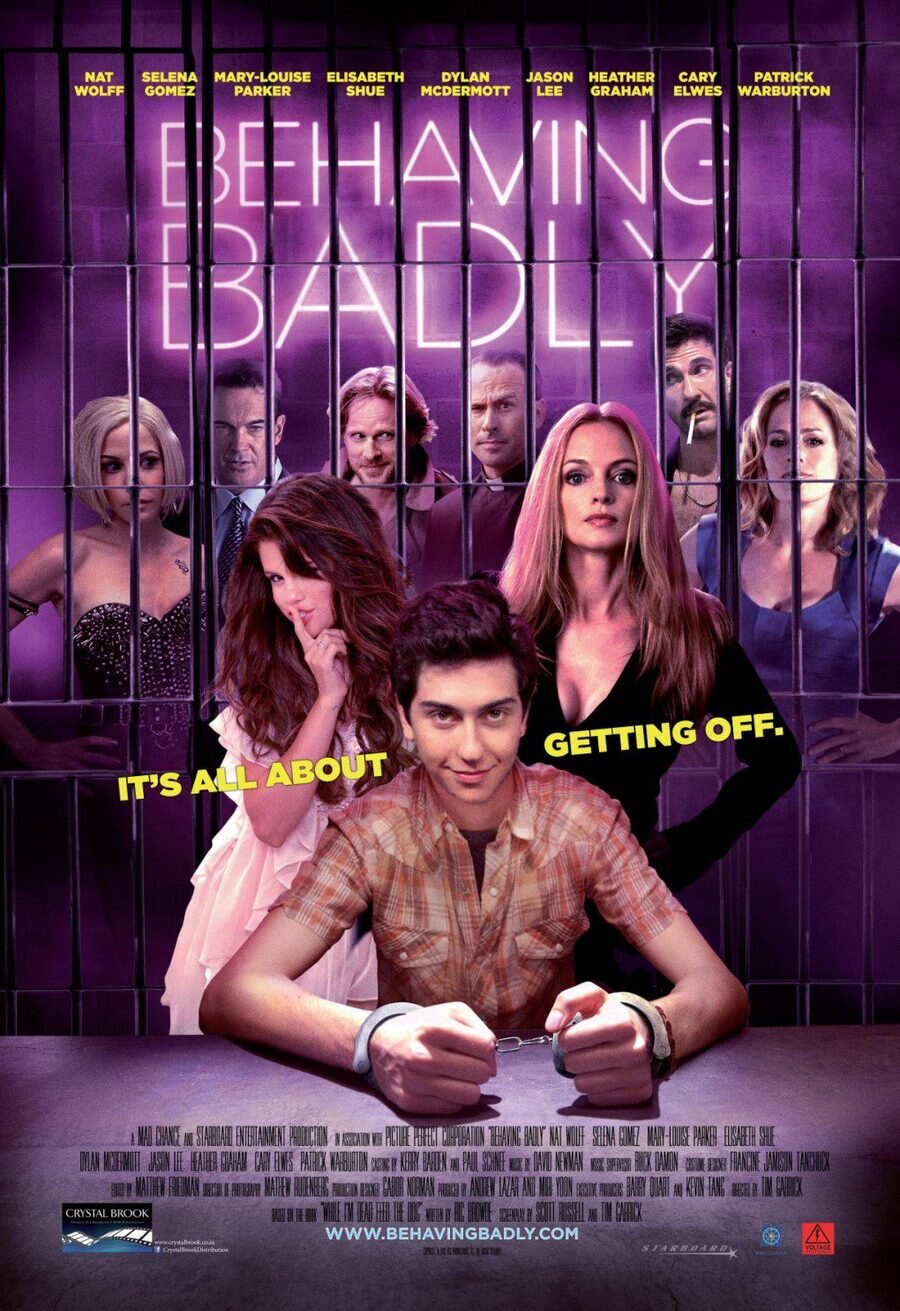 Cartel de Behaving Badly - Estados Unidos