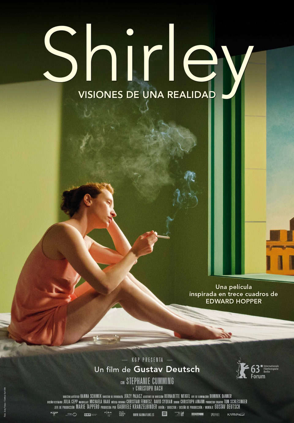 Cartel de Shirley: Visiones de una realidad - España