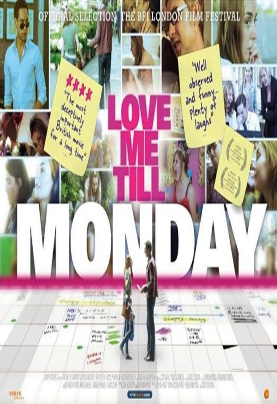 Cartel de Love Me Till Monday - Reino Unido