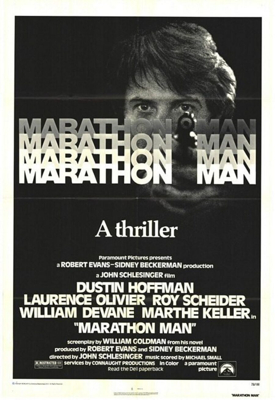 Cartel de Marathon Man - Estados Unidos