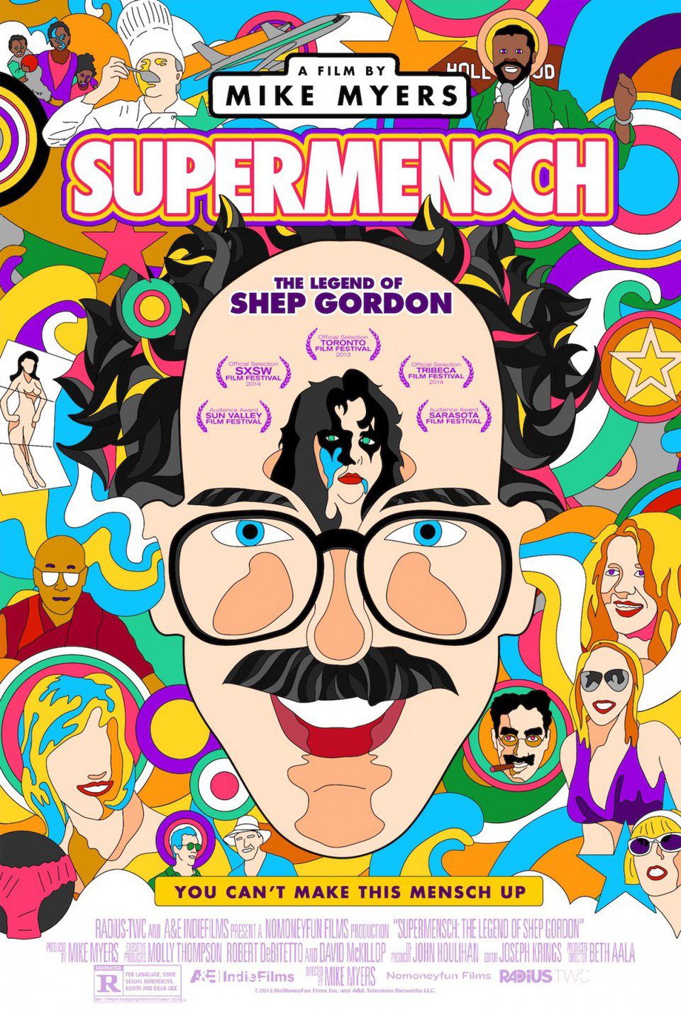 Cartel de Supermensch: The Legend of Shep Gordon - Reino Unido