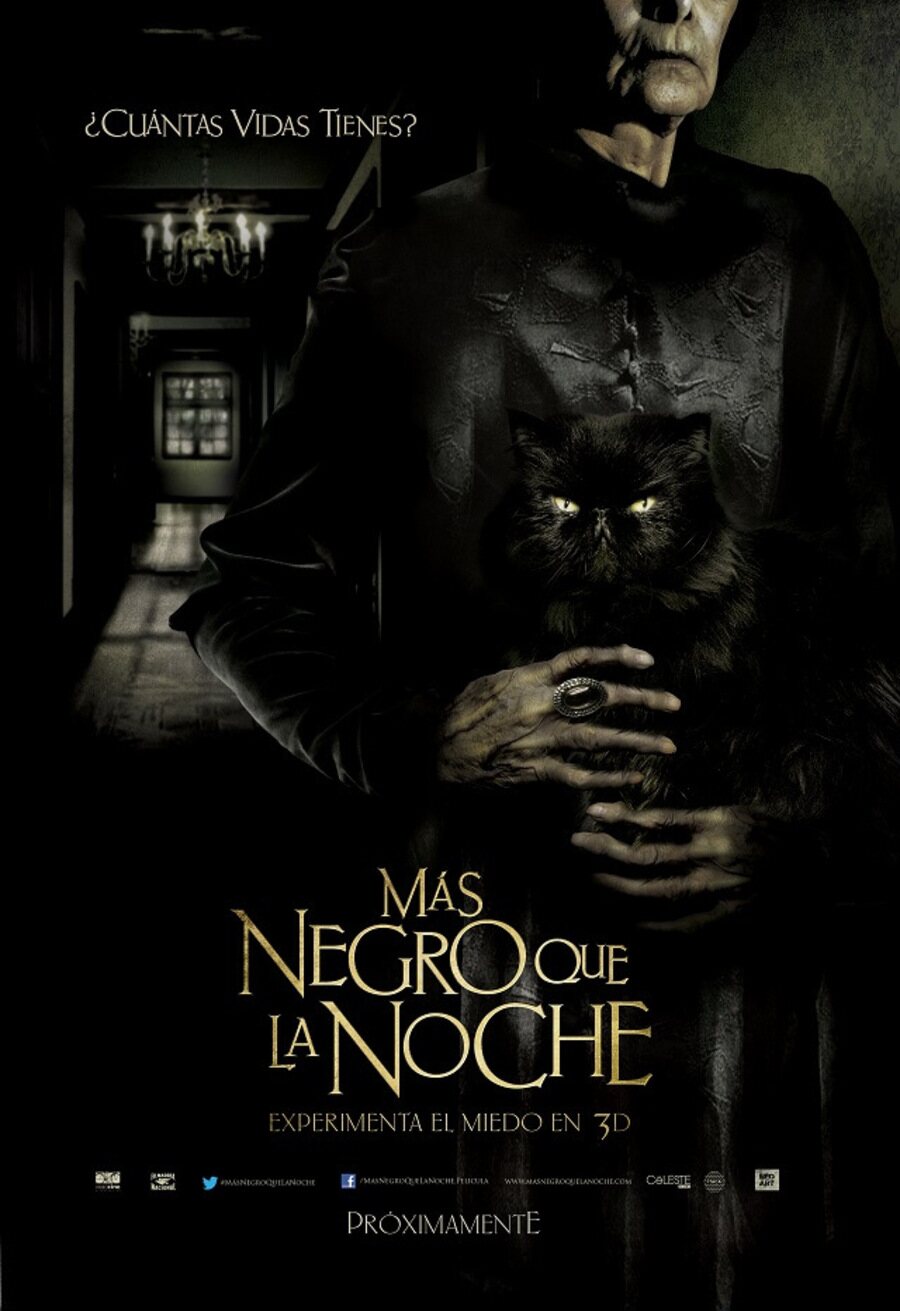 Cartel de Más negro que la noche - México