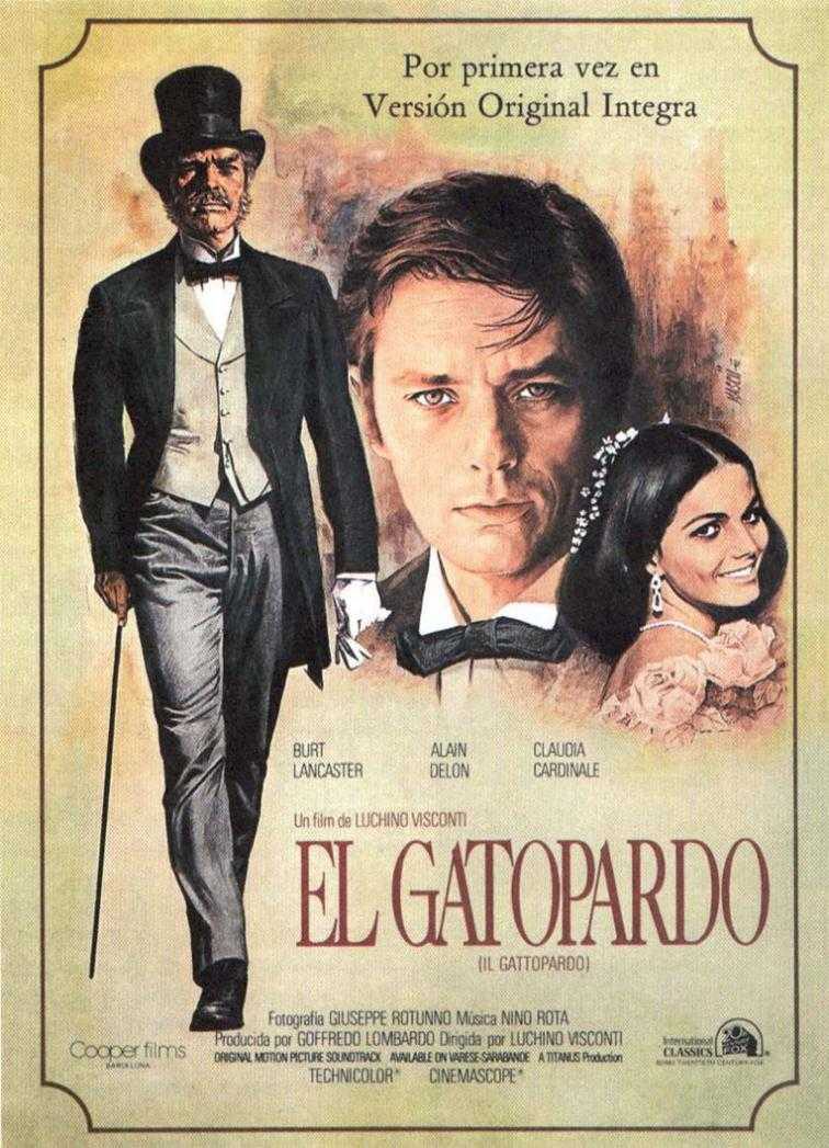 Cartel de El gatopardo - España
