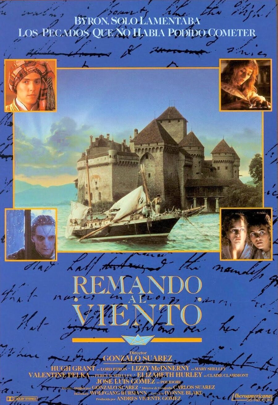 Cartel de Remando al viento - España