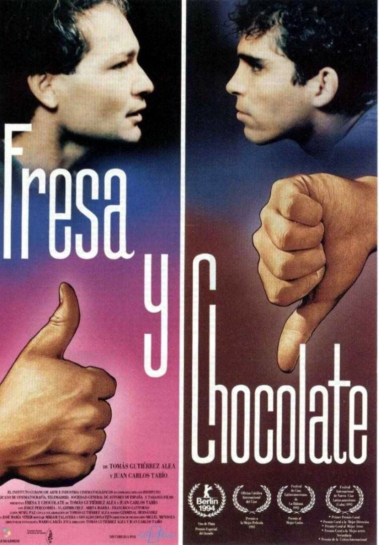Cartel de Fresa y chocolate - España