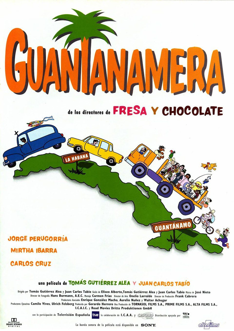 Cartel de Guantanamera - España