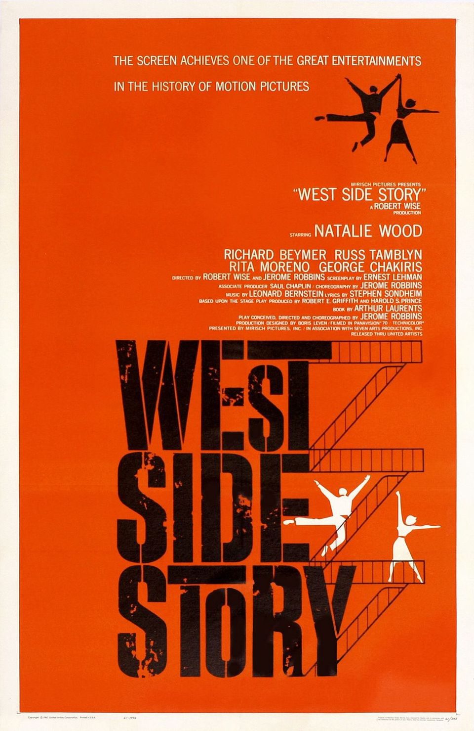 Cartel de West Side Story - Estados Unidos