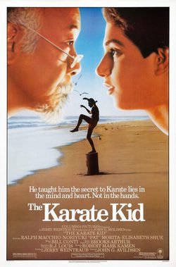 Cartel de Karate Kid, el momento de la verdad