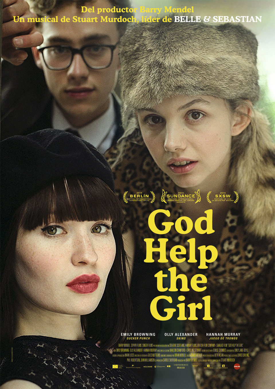 Cartel de God Help the Girl - España